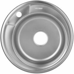 Ertone Chiuveta Inox Freddo SN7000/Q32, pentru blat Q32, rotunda, anticalcar, diametru 49 cm, adancime 17 cm (SN7000/Q32) Chiuveta