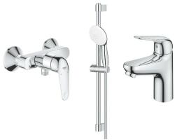 GROHE Set 3in1 dus Grohe Swift, baterie lavoar S , coloana dus, 2 functii, ventil, crom, 24333001-1ST (24333001-1ST)