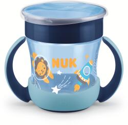 Nuk Чаша NUK - Evolution, Mini Magic Cup, Glow in the Dark, 6 m+, 160 ml, Синя (10255538-момче)