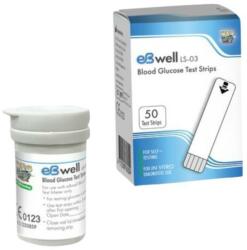 eB-Well Teste glicemie eB-Well x 50 buc, Compatibile cu glucometrul eB-Well
