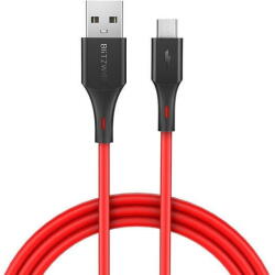 BlitzWolf Kabel Micro USB BlitzWolf BW-MC14 2A 1, 8m (czerwony) (14920) - vexio