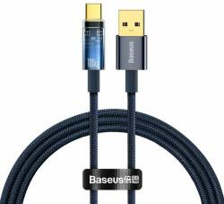 Baseus Cablu Baseus Explorer, USB la USB-C, 100W, Fast Charging, 1m, Albastru (CATS000203)
