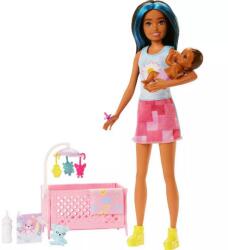 Mattel Set de Joaca Mattel HJY34 Barbie Skipper Babysitters Inc Sleepy Baby (194735098309) Papusa