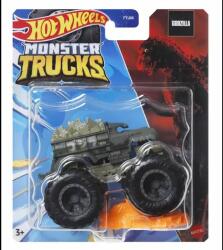 Mattel Hot Wheels Monster Trucks: Godzilla kisautó, 1: 64 (HWC71)