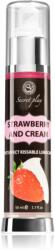 Secret Play Hot Effect Strawberry with Cream gel lubrifiant cu aromă Strawberry with Cream 50 ml