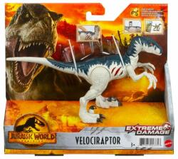 Mattel Jurassic World Extreme Damage Dinozaur Velociraptor (mtgwn13_gwn14) - babyneeds