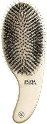 Olivia Garden Perie de par mistret+nailon Expert Care Curve Gold (5414343020888)