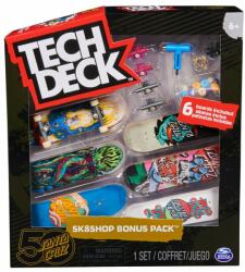 Spin Master Tech Deck Pachet 6 Piese Cu Accesorii Fingerboard Santa Cruz (6028845_20140839) - babyneeds