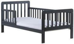 DREWEX Gyerekágy leesésgátlóval Drewex Nidum 140x70 cm grafit