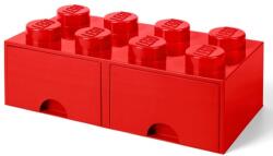 LEGO® Cutie depozitare 40061730 LEGO 2x4 cu sertare, rosu L40061730 (40061730)