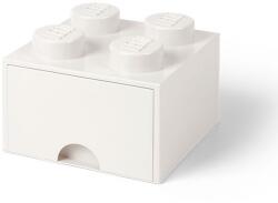 LEGO® Cutie depozitare 40051735 LEGO 2x2 cu sertar, alb L40051735 (40051735)