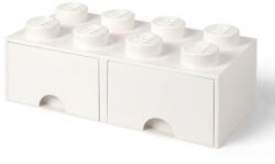 LEGO® Cutie depozitare 40061735 LEGO 2x4 cu sertare, alb L40061735 (40061735)