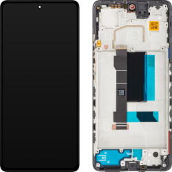 Xiaomi Piese si componente Display cu Touchscreen Xiaomi Poco X5 Pro, cu Rama, Negru (Astral Black), Service Pack 5600010M2000 (5600010M2000) - pcone