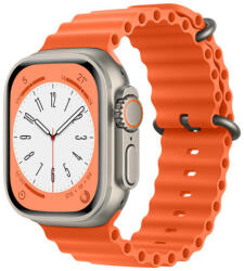 Techsuit Curea pentru Apple Watch 1/2/3/4/5/6/7/8/9/SE/SE 2 38/40/41mm Techsuit Watchband W038 Orange (5949419015326)