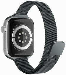 Techsuit Curea pentru Apple Watch 1/2/3/4/5/6/7/8/9/SE/SE 2/Ultra/Ultra 2 42/44/45/49mm Techsuit Watchband W034 Black (5949419020863)