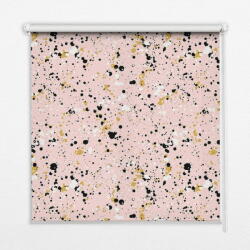 COLORAY. HU Ablak roló Festék foltokat rózsaszín háttérrel Redőny fényerő 130x180 cm