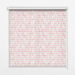 COLORAY. HU Roló ablakra Rózsaszín nyilak felfelé Sötétítő redőny (gumi bevonattal) 110x180 cm