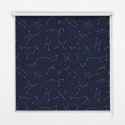 COLORAY. HU Fényzáró roló A csillagok csillagképe Sötétítő redőny (gumi bevonattal) 100x100 cm
