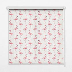 COLORAY. HU Roló ablakra Flamingók Sötétítő redőny (gumi bevonattal) 120x140 cm