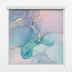 COLORAY. HU Roló ablakra Kék márvány Sötétítő redőny (gumi bevonattal) 90x180 cm