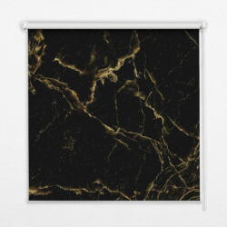 COLORAY. HU Roló ablakra Fekete márvány Sötétítő redőny (gumi bevonattal) 120x140 cm