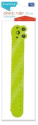 Starpak Hernyó formájú műanyag vonalzó - 15 cm (354739)