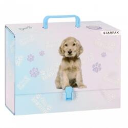 Starpak Cuties fogantyús irattartó A4/95 mm - Spániel (536858) (536858)