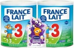 France Lait 3 alimente cu lapte pentru a susține creșterea copiilor mici de la 1 an 2x400g + Bübchen (IP4555)