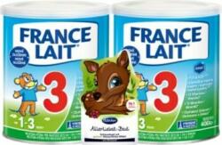 France Lait 3 tejes eledel kisgyermekek növekedésének elősegítésére 1 éves kortól 2x400g + Bübchen K (IP4559)