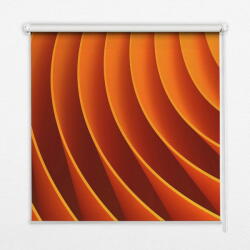 COLORAY. HU Roló függöny Narancssárga absztrakció Sötétítő redőny (gumi bevonattal) 150x240 cm