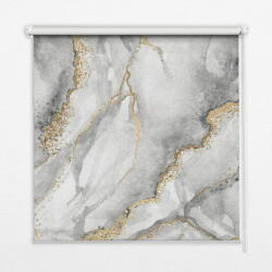 COLORAY. HU Ablak árnyékoló Szürke márvány Sötétítő redőny (gumi bevonattal) 120x140 cm