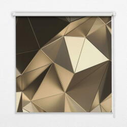 COLORAY. HU Fényzáró roló Arany háromszögek Sötétítő redőny (gumi bevonattal) 150x240 cm