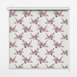 COLORAY. HU Sötétítő roló ablakra Hattyúk origami Sötétítő redőny (gumi bevonattal) 120x140 cm