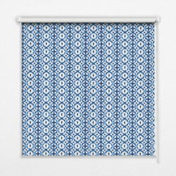 COLORAY. HU Árnyékoló ablakra Kék formák Sötétítő redőny (gumi bevonattal) 150x240 cm