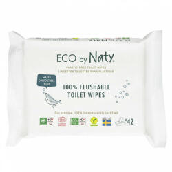 ECO by Naty nedves WC törlőkendő Sensitive Eco 42 db