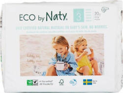 ECO by Naty Egyszer használatos pelenkák 3 (4-9 kg) 30 db