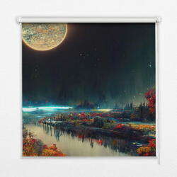 COLORAY. HU Roló függöny A folyó a holdfényben Redőny fényerő 140x180 cm
