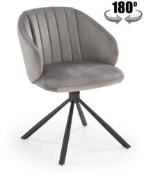 Halmar K533 szék, fekete/szürke - smartbutor