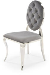 Halmar K555 szék, szürke/ezüst - smartbutor