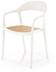 Halmar K530 szék fehér / natúr - smartbutor