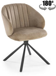 Halmar K533 szék, fekete / cappucino - smartbutor