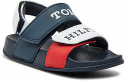 Tommy Hilfiger Sandale Tommy Hilfiger Velcro T1B2-33454-1172 M White/Blue/Red Y003