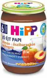 HiPP Bio Jó éjt papi almás-őszibarackos tejbegríz 190 g 6 hó+