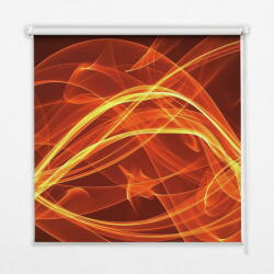 COLORAY. HU Árnyékoló ablakra Narancssárga absztrakció Sötétítő redőny (gumi bevonattal) 100x240 cm
