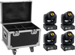  EUROLITE Set 4x LED TMH-17 Spot + Case with wheels (20001012)