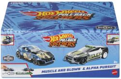 Mattel Set 2 Masinute Metalice Pull Back Muscle And Blown Si Alpha Pursuit