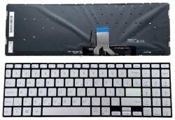 ASUS VivoBook 15 X512 X512J X512JA X512D X512DA X512F X512FA F512 F512J F512JA F512DA F512FA F512UA F512UB S512 háttérvilágítással (backlit) magyar (HU) laptop/notebook billentyűzet gyári ezüst