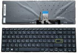 ASUS VivoBook X521 X521EA X521EQ X521FA X521FL S533 S533E S533EA S533F S533FL M533I M533IA E510M E510MA L510M L510MA háttérvilágítással (backlit) magyar (HU) laptop/notebook billentyűzet gyári fekete