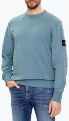 Calvin Klein Jeans Bluza barbati Badge Crew Neck din bumbac cu croiala Regular Fit albastru inchis (FI-J30J323426_VECFQ_M)