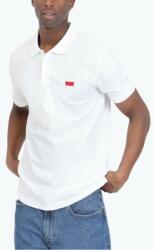 Levi's Tricou polo barbati cu logo si croiala Regular fit din bumbac alb (FI-A4842_BIANCO_0002_M)